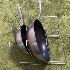 フライパン立ての画像
