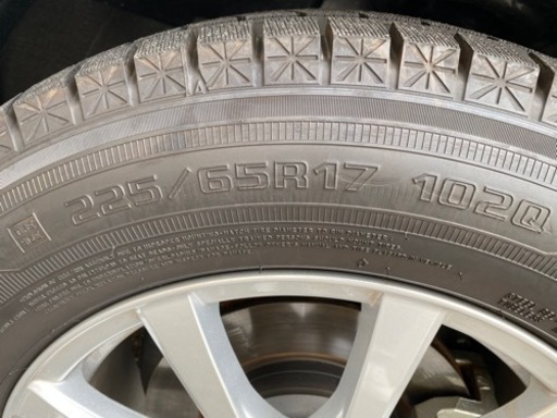 17インチ　スタッドレスタイヤ　ホイールセット　225/65R17