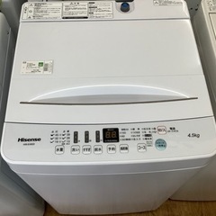 「安心の6ヶ月保証付！！【Hisense（ハイセンス）】洗濯機売ります！」