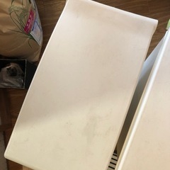 ゴミ箱2個セット　フットペダル式の画像
