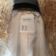 PAGE BOY Sサイズ コートの画像
