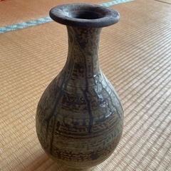小鹿田焼 花瓶 壺の画像