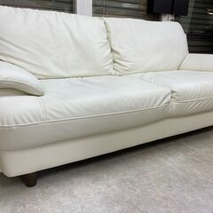 ★3Pソファ★合皮 トリプルソファ 3人掛け 家具 リビングの画像