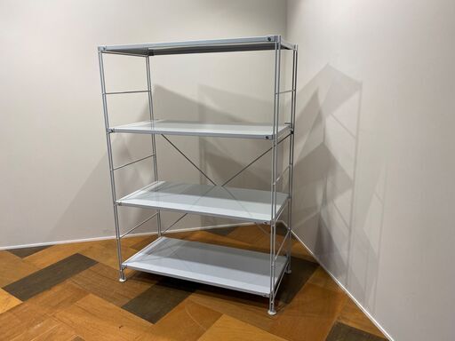 宇都宮でオシャレな家具を探すなら『オトワリバース！』MUJI 無印良品 シェルフ オープンシェルフ フリーラック グレー 中古品②