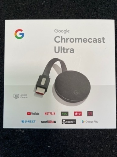 Chromecast ultra  クロームキャストウルトラ