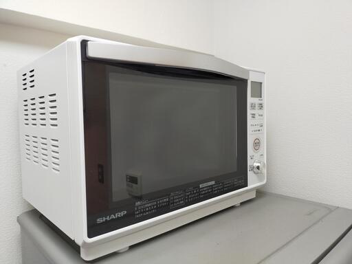 売約済み★使用1年程度!【シャープ 過熱水蒸気 オーブンレンジ】 23L 1段調理 ホワイト RE-SS8X-W　購入時22,000円でした!