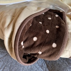 コタツ一式とコタツのカバーとジュウタンとジュウタンのカバーの画像