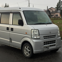 スズキｴﾌﾞﾘｨ ﾊﾞﾝ 4WD PA H17 DA64V オートマ車
