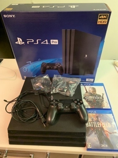 PS4pro本体(ソフトおまけ)
