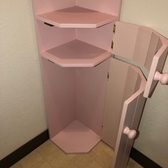 トイレ　コーナー収納　金額変更させて頂きましたの画像