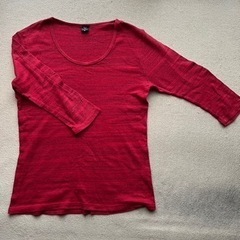 7部袖 Tシャツ　M