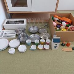 IKEA おままごとキッチン いろいろオマケ付きの画像