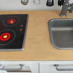 IKEA おままごとキッチン いろいろオマケ付きの画像