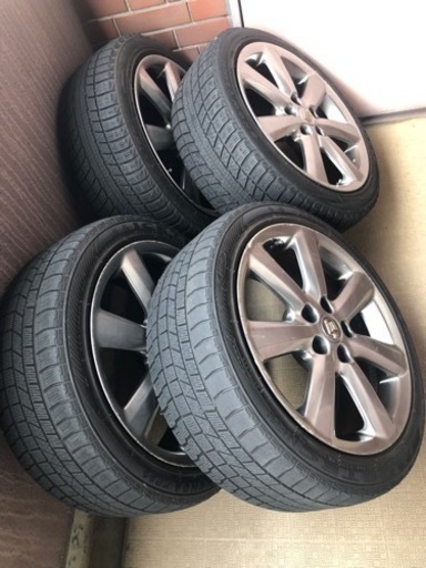 クラウン　アスリート純正ホイール　4本　スタッドレスタイヤ