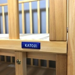 カトージのベビーベッドです。の画像