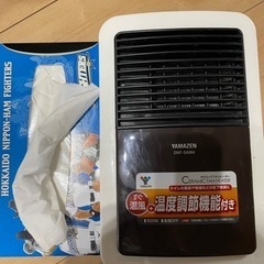 セラミックファンヒーターの画像