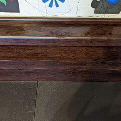 収納付きベッドフレーム　セミダブル　引取限定の画像