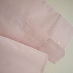 ユニクロ、美品、レディース、スーピマコットンストレッチシャツ、ライトピンク、Sサイズ、クリーニング済みの画像
