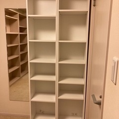 【美品】本棚(白色)