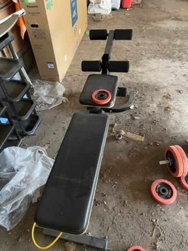 アイロテック　ダンベルセット、ベンチ