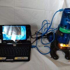 【値下げしました】珍しい！intelマイクロスコープ＆ミニノート...
