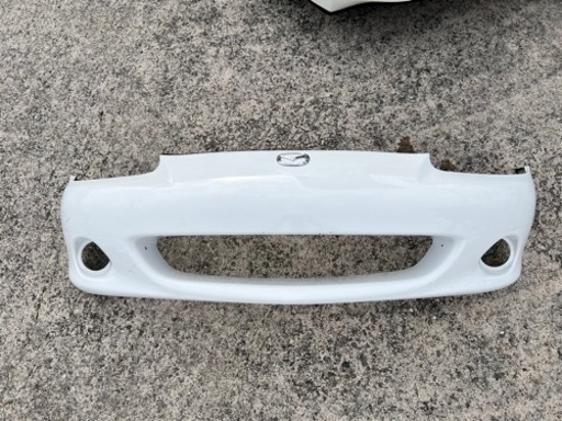 ロードスター NB 後期型 フロントバンバー 白