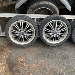 受け渡し決まりました15インチ　軽用　アルミ　タイヤ付き