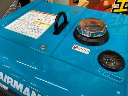AIRMAN エンジン溶接機 PGW190SV-A1 インバーター 3.5kVA アワメータ3時間