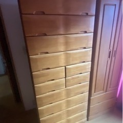 タンス、ドレッサーお譲りしますの画像