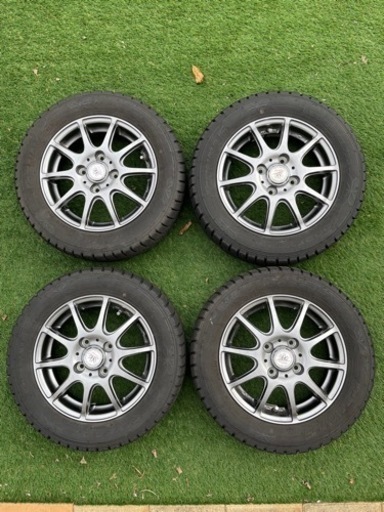 GOOD YEARスタッドレスタイヤホイール付155/65R13軽四2018年製