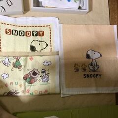 【未使用】スヌーピータオルセットの画像