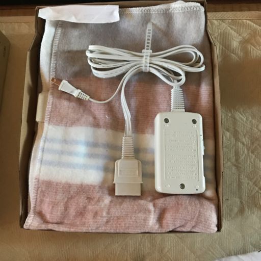 【交渉可・未使用】電気毛布