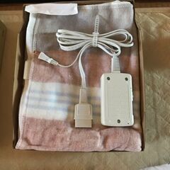 【交渉可・未使用】電気毛布