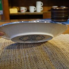 スウェーデンRORSTRAND(ロールストランド)社よりGunnar Nylund(グンナー ニールンド) デザイン、1971年のクリスマスイヤープレート♪希少な北欧ヴィンテージ壁掛けインテリア♪BK331の画像