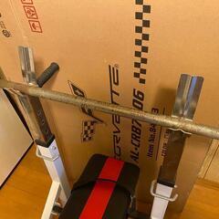 ベンチプレス　トレーニング器具、ダンベルの画像