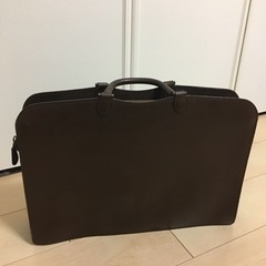 取引完了 サザビーSAZABY 革ビジネスバック⭐️ブラウン　値...
