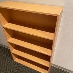 【無料】ラック　本棚　美品　