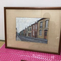 絵画　絵　額縁　インテリア　ファブリックパネル　3点まとめての画像