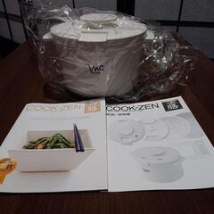 クック膳調理蒸し器の画像