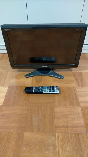 SHARP 液晶ＴＶ 20型 2010年製造