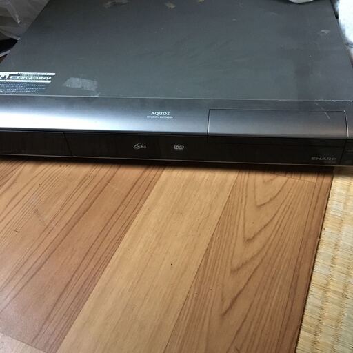 シャープ SHARP HDD 内蔵 DVD レコーダー デッキ AQUOS アクオス DV-AC82 導通、ディスク読み込み確認のみ 本体のみ