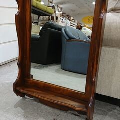 価格見直しました！カリモク家具｜コロニアル｜壁掛け鏡｜ウォールミラー
