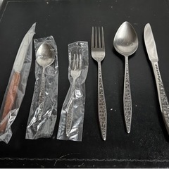 ディナーフォーク&スプーンセット　新品①期間限定値下げ【再々お値下げ】の画像