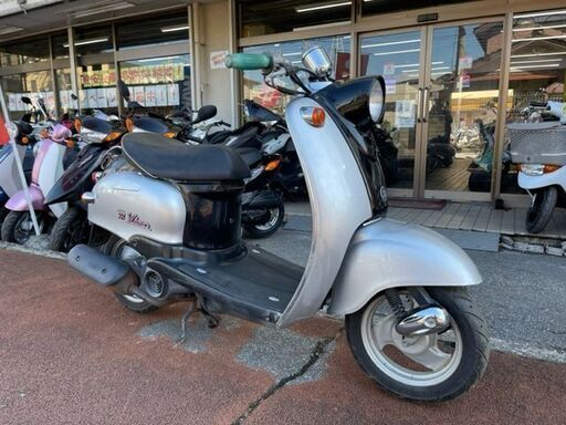 NO.4077　ビーノ（ＶＩＮＯ） ２サイクルエンジン　ブラック＆シルバー　☆彡