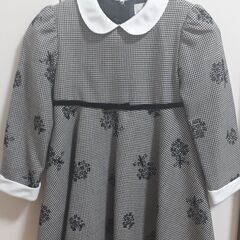 【キッズフォーマルワンピース】お値下げしました！アートレター★110