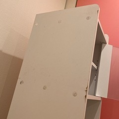 棚、チェスト、食器棚、コンセント付き、調理家電収納ホワイト、白、台所、キッチン収納の画像