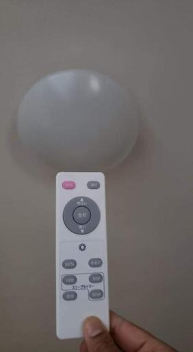 リモコン対応LEDシーリングライト　2個セット