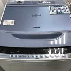 6ヶ月動作保証付　HITACHI　全自動洗濯機　8.0　2016年製　BEATWASH【トレファク南柏店】