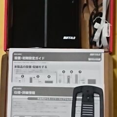 （ほぼ新品）BUFFALO 有線LANルーター（定価5000円以上の商品）の画像