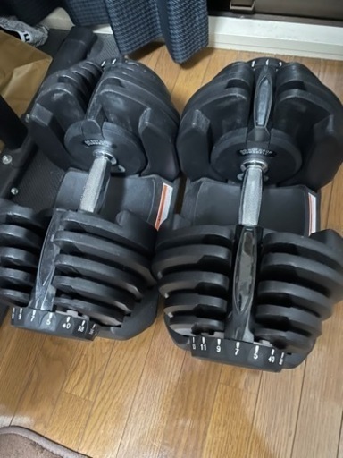 可変式ダンベル　40kg 2個セット